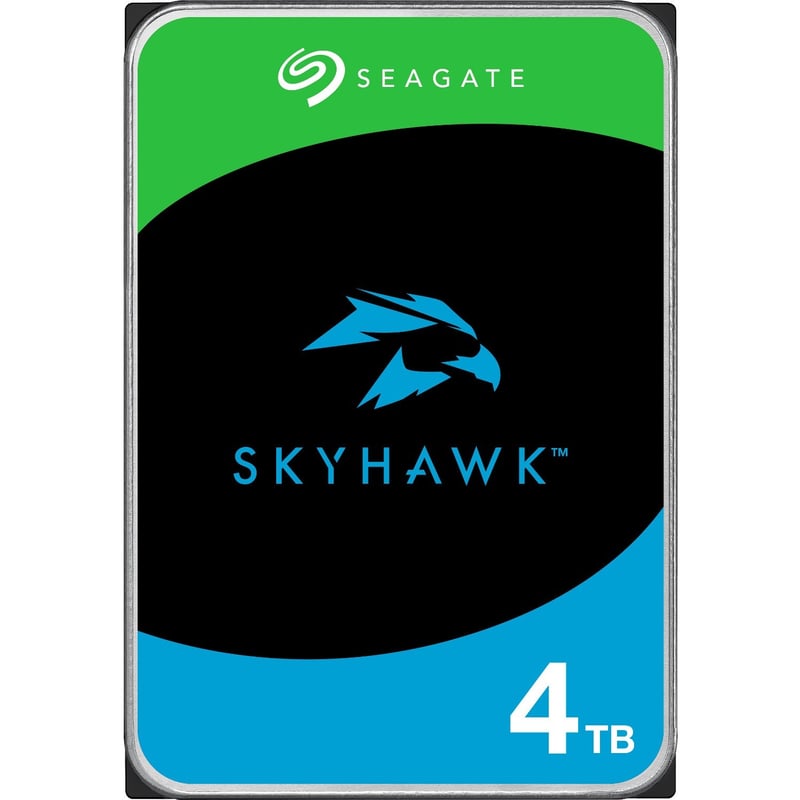 Seagate SkyHawk ST4000VX016 4 TB Hard Drive - 3.5" Internal - SATA (SATA/600) - Conventional Magnetic Recording (CMR) Method - Thumbnail 1