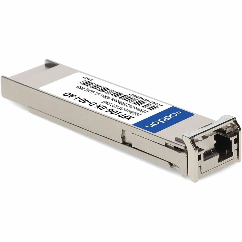AddOn Cisco&reg; XFP10G-BX-D-40-I Compatible TAA 10GBase-BX XFP Transceiver (SMF, 1330nmTx/1270nmRx, 40km, LC, DOM, -40 to 85C)