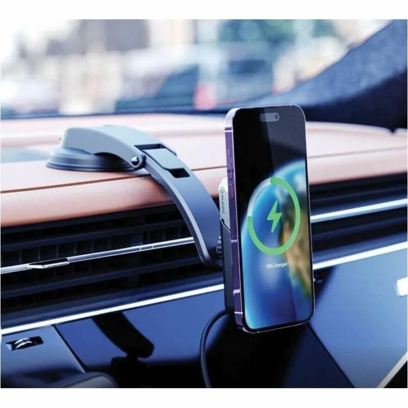 ALOGIC MATRIXWINDSHIELDCAR MOUNT FOR MAGNETIC WIRELESS CAR CHA - Thumbnail 3