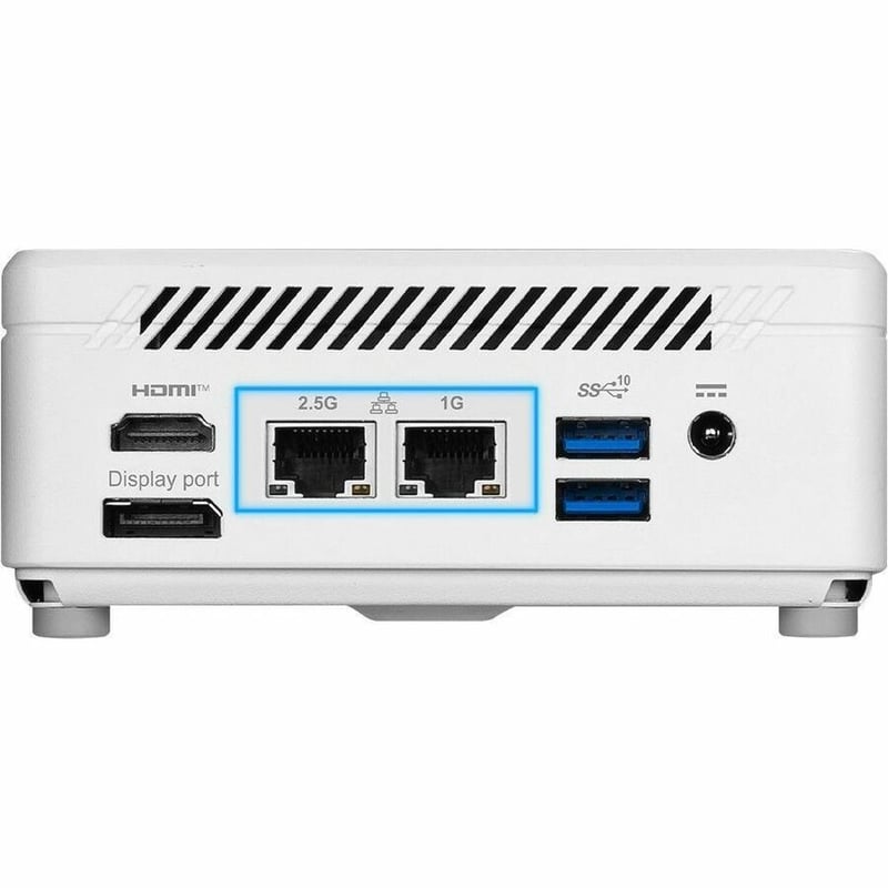 MSI Cubi 5 Cubi 5 12M-266US Desktop Computer - Intel Core i3 12th Gen i3-1215U Hexa-core (6 Core) - 8 GB RAM DDR4 SDRAM - 1 TB M.2 PCI Express NVMe SSD - Mini PC - Thumbnail 4