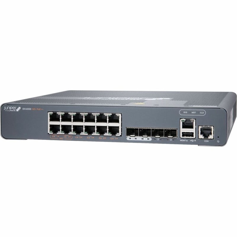 EX4000 12P MULTI-GIG WITH 4X 100M/1G/2.5GBASET 8X 10/100/1000BAS - Thumbnail 3