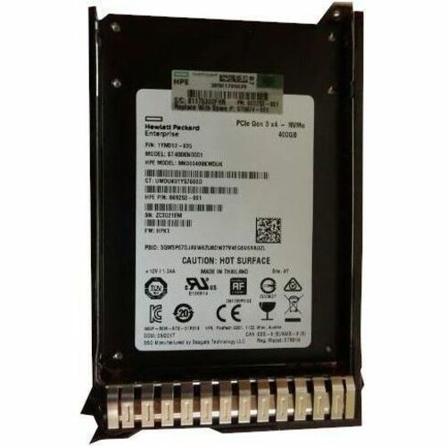 HPE - Certified Genuine Parts 400 GB Solid State Drive - 2.5" Internal - PCI Express NVMe (PCI Express NVMe x4) - Mixed Use