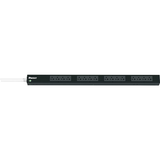 Panduit P16B08M Vertical Basic Power Distribution Unit - Thumbnail 1