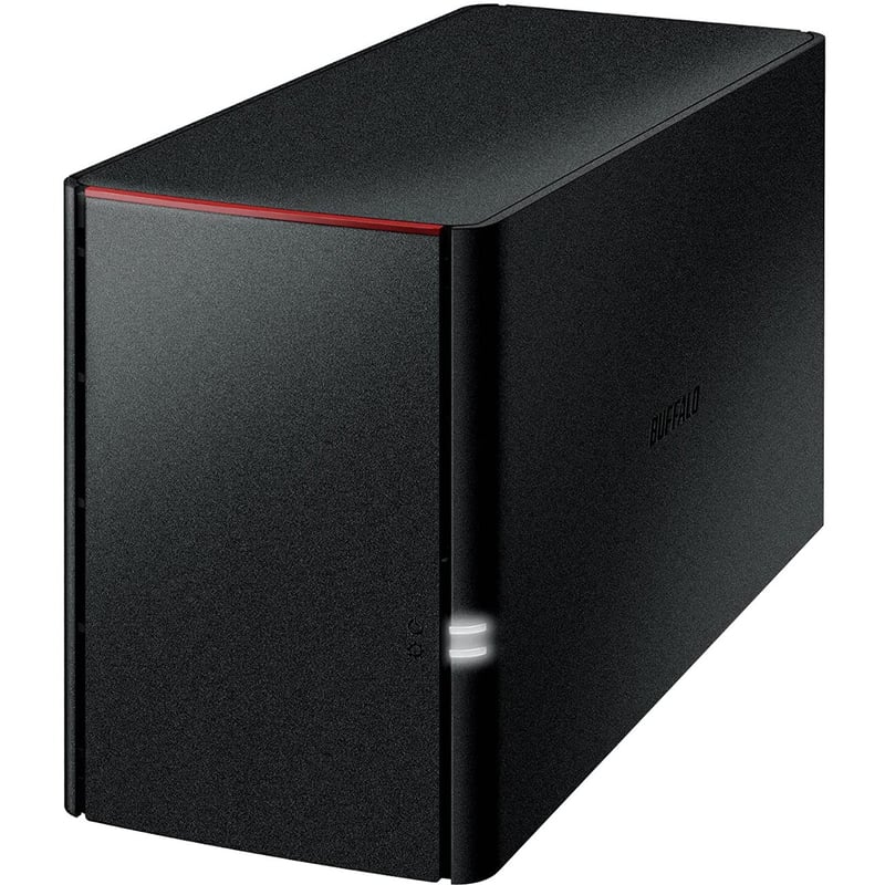 BUFFALO LinkStation SoHo 220 Home-Office NAS Storage 8TB Personal Cloud Hard Drives Included - Thumbnail 1