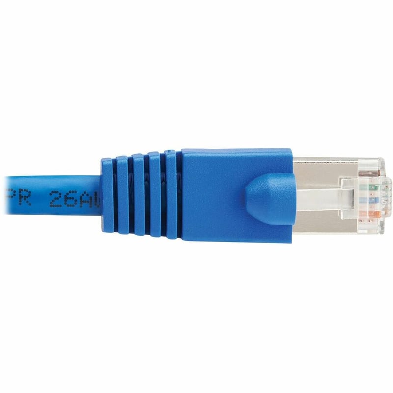 Eaton Tripp Lite Series Cat8 40G Snagless SSTP Ethernet Cable (RJ45 M/M), PoE, Blue, 12 ft. (3.7 m) - Thumbnail 4