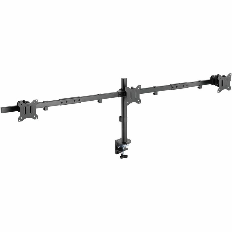Rocstor ErgoReach Mounting Arm for Monitor, LCD Display, LED Display - Black - Landscape/Portrait - Thumbnail 2