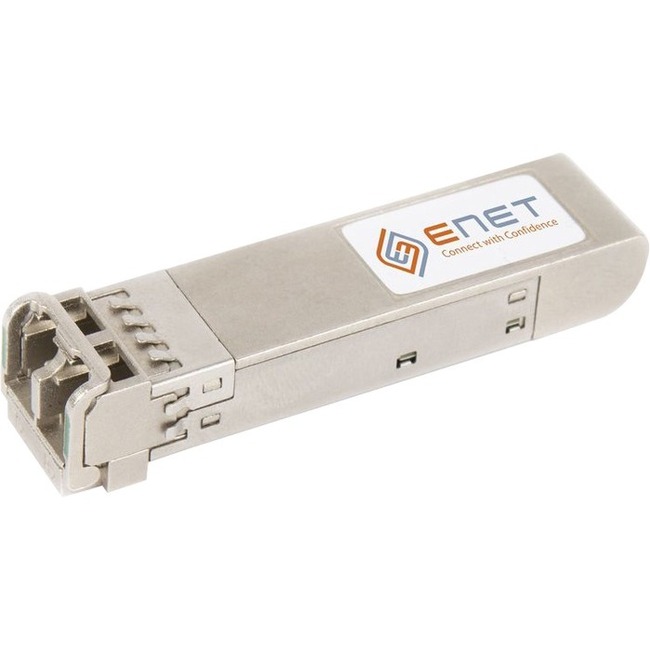 ENET Ruckus (Formerly Brocade) Compatible 10G-SFPP-ZR TAA Compliant Functionally Identical 10GBASE-ZR SFP+ 1550nm 80km w/DOM Single-mode Duplex LC - Thumbnail 1