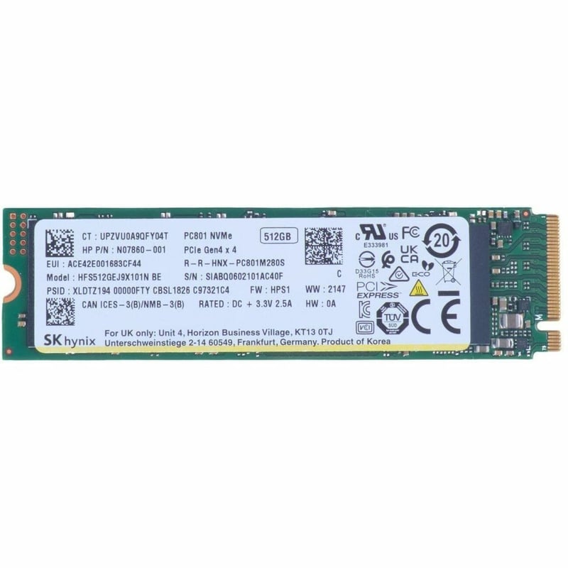 HP 512GB PCIE SSD - Thumbnail 1