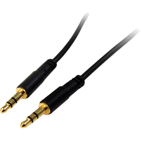 StarTech.com 15 ft Slim 3.5mm Stereo Audio Cable - M/M - Thumbnail 4