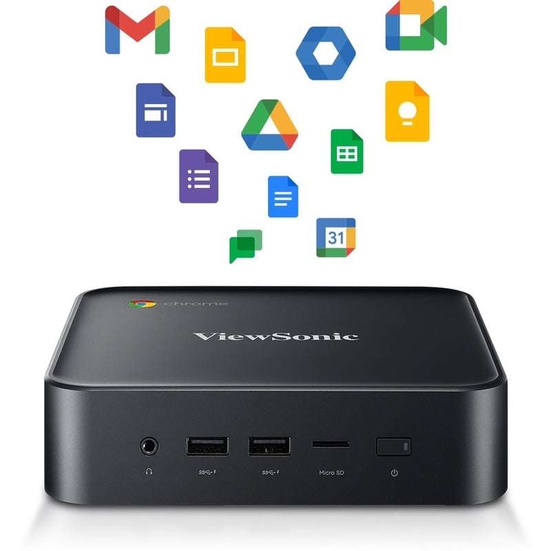 ViewSonic ID2456-C21080p Interactive Pen Display and Chromebox Bundle - 350 cd/m2 - 24" - Thumbnail 3