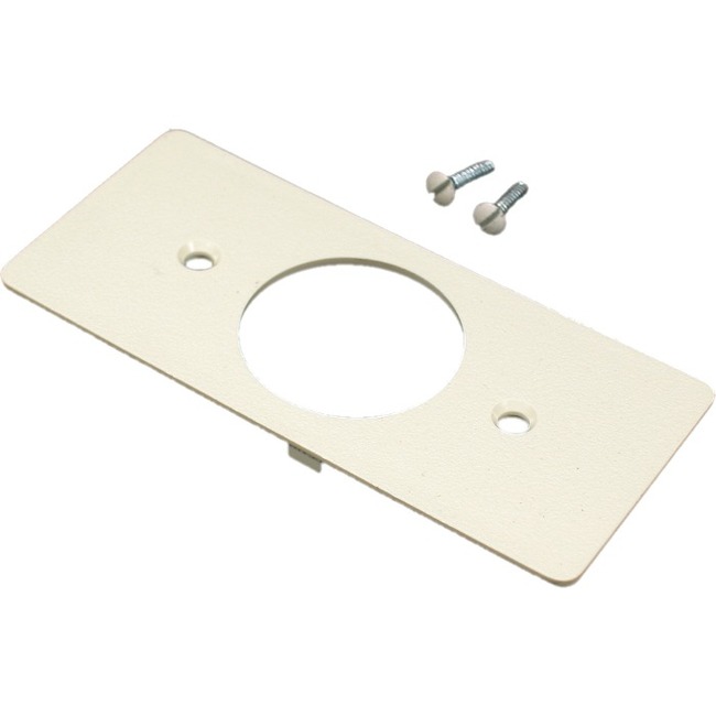 Wiremold 5500 Single Receptacle Faceplate Fitting