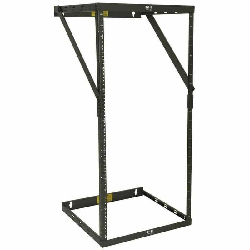Tripp Lite by Eaton SmartRack 8U/12U/22U Expandable Very Low-Profile Patch-Depth Wall-Mount 2-Post Open-Frame Rack - Thumbnail 3