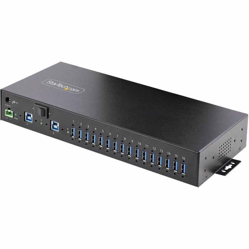 INDUSTRIAL USB 5GBPS HUB FOR LAPTOPS/DESKTOPS USB CHARGING - Thumbnail 1