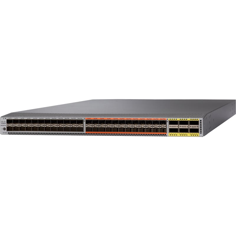 Cisco Nexus 5672UP-16G 1RU, 24p 10-Gbps SFP+, 24 Unified Ports, 6p 40G QSFP+ - Thumbnail 1