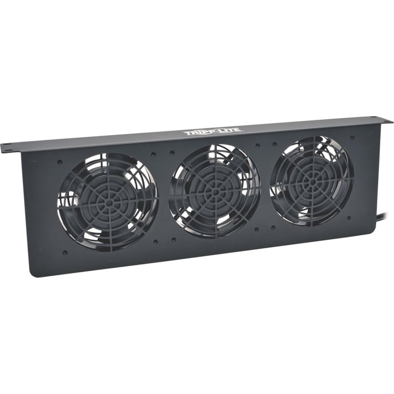 Tripp Lite by Eaton SmartRack 1U Fan Tray 3 120V High-Performance Fans 210 CFM 5-15P Plug