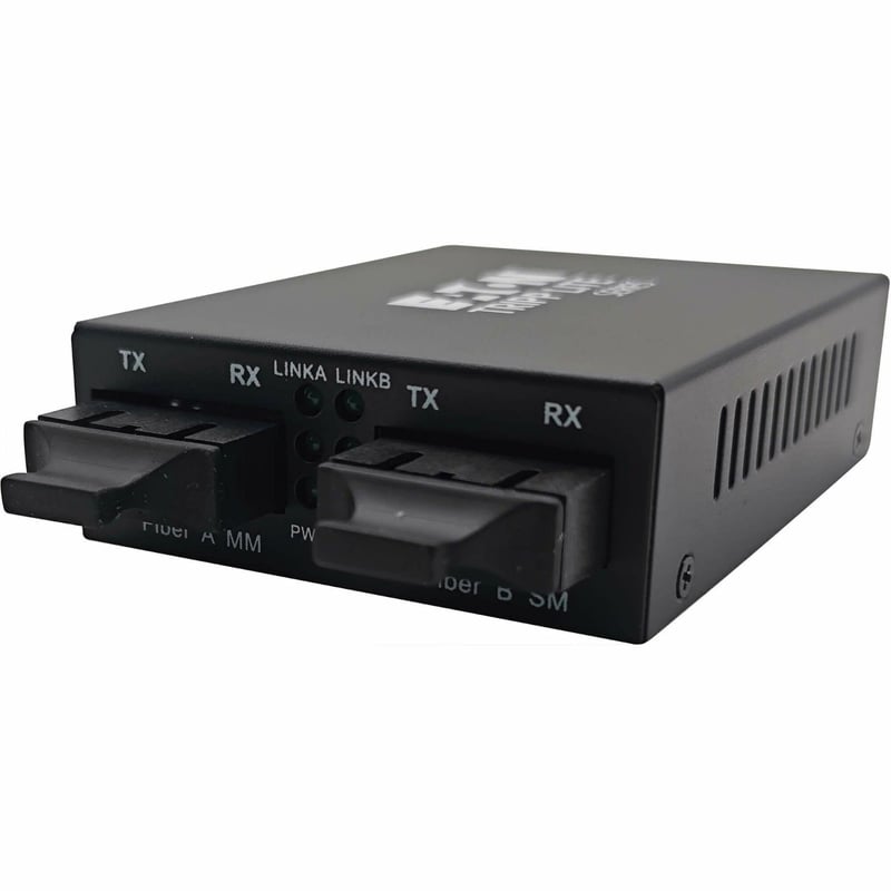 100MB SC TO 100MB SC CONVERTER 1310NM COMPATIBLE UP TO 60KM - Thumbnail 1