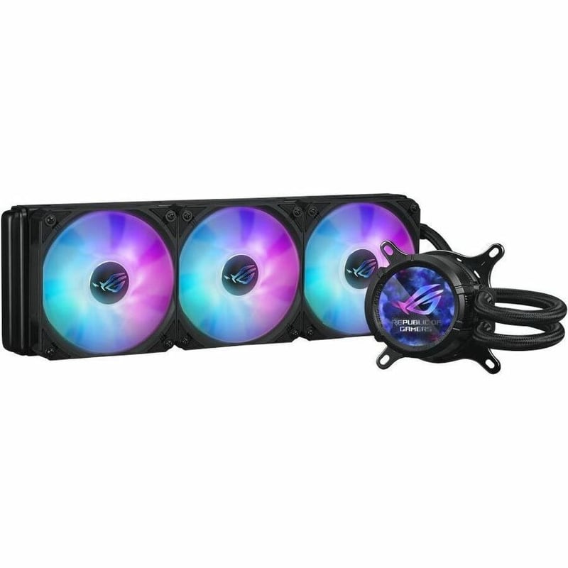 ROG STRIX LC III 360 ARGB LCD WHT - Thumbnail 1