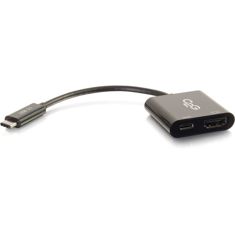 C2G USB C to 4K HDMI Adapter with Power Delivery - Thumbnail 3