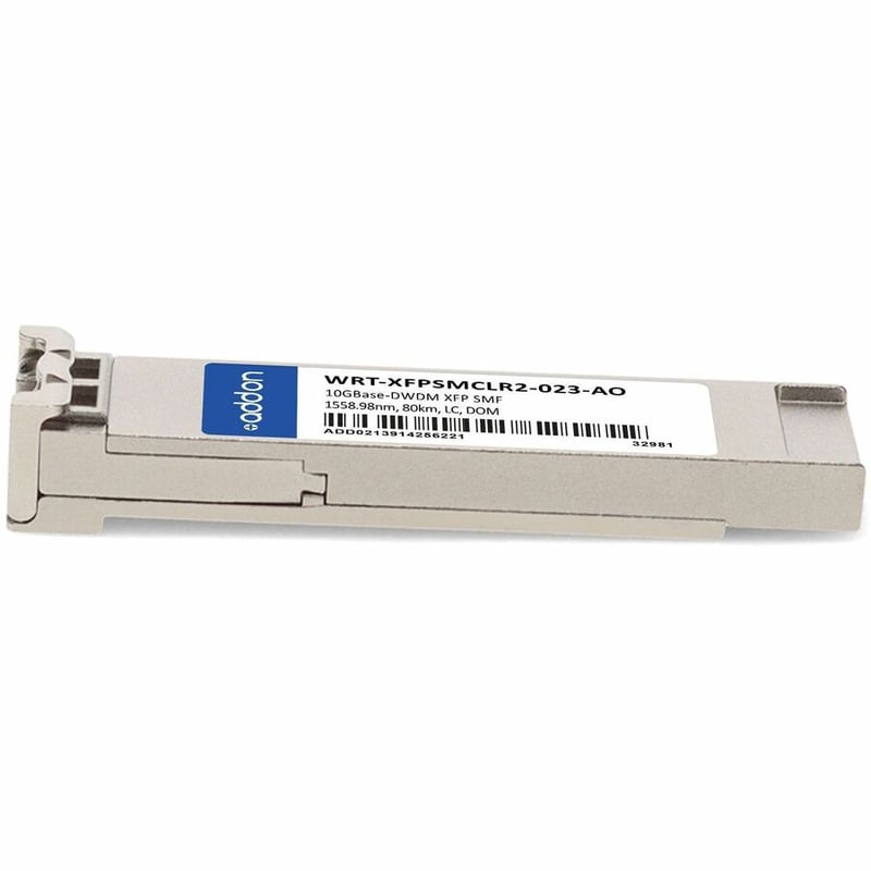 AddOn JDSU® WRT-XFPSMCLR2-023 Compatible TAA 10GBase-DWDM XFP Transceiver 100GHz (SMF, 1558.98nm, 80km, LC, DOM) - Thumbnail 2