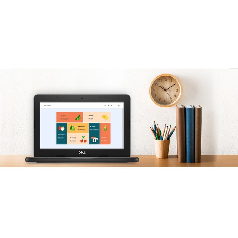 Dell Education Chromebook 3000 3110 11.6" Touchscreen Chromebook - HD - 1366 x 768 - Intel Celeron N4500 Dual-core (2 Core) 1.10 GHz - 4 GB Total RAM - 32 GB Flash Memory - Thumbnail 5