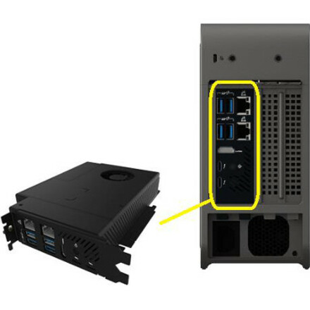 INTEL NUC 9 PRO KIT NUC9VXQNX BLACK MINI DESKTOP/XEON E-2286M/ - Thumbnail 3