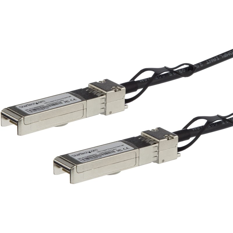 StarTech.com MSA Compliant SFP+ Direct-Attach Twinax Cable - 5 m (16.4 ft) - 10 GbE (SFP10GPC5M) - Thumbnail 1