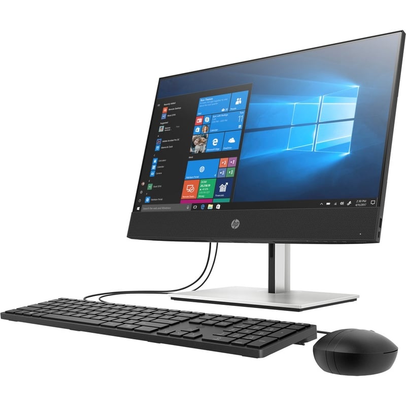 HP Business Desktop ProOne 600 G6 All-in-One Computer - Intel Core i5 10th Gen i5-10500 Hexa-core (6 Core) 3.10 GHz - 16 GB RAM DDR4 SDRAM - 256 GB SSD - 22" Full HD 1920 x 1080 - Desktop - Thumbnail 2