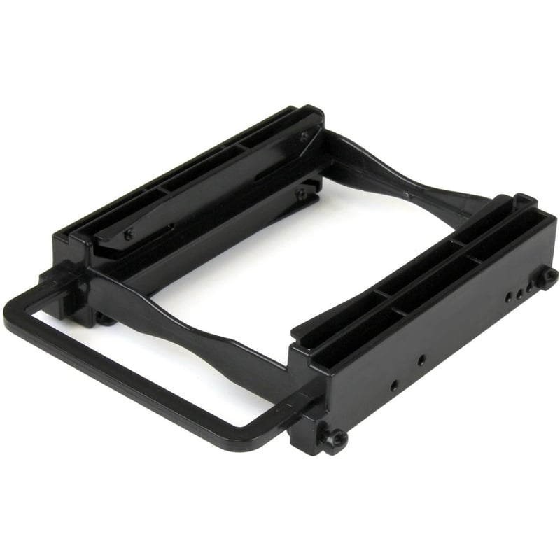 StarTech.com Dual 2.5" SSD/HDD Mounting Bracket for 3.5" Drive Bay - Tool-Less Installation - 2-Drive Adapter Bracket for Desktop Computer - Thumbnail 2