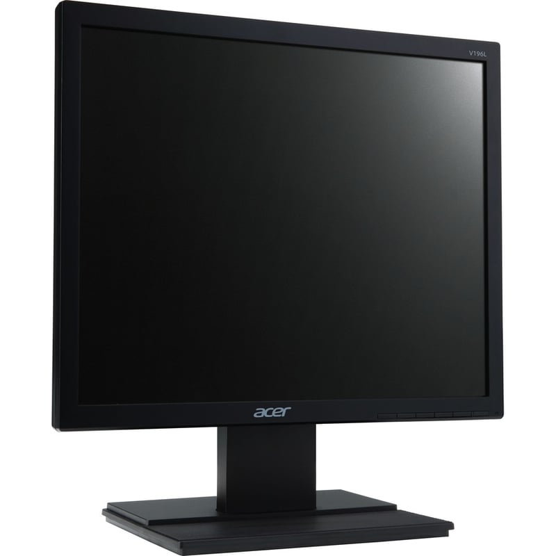 Acer V196L B 19" Class SXGA LED Monitor - 5:4 - Black - Thumbnail 2