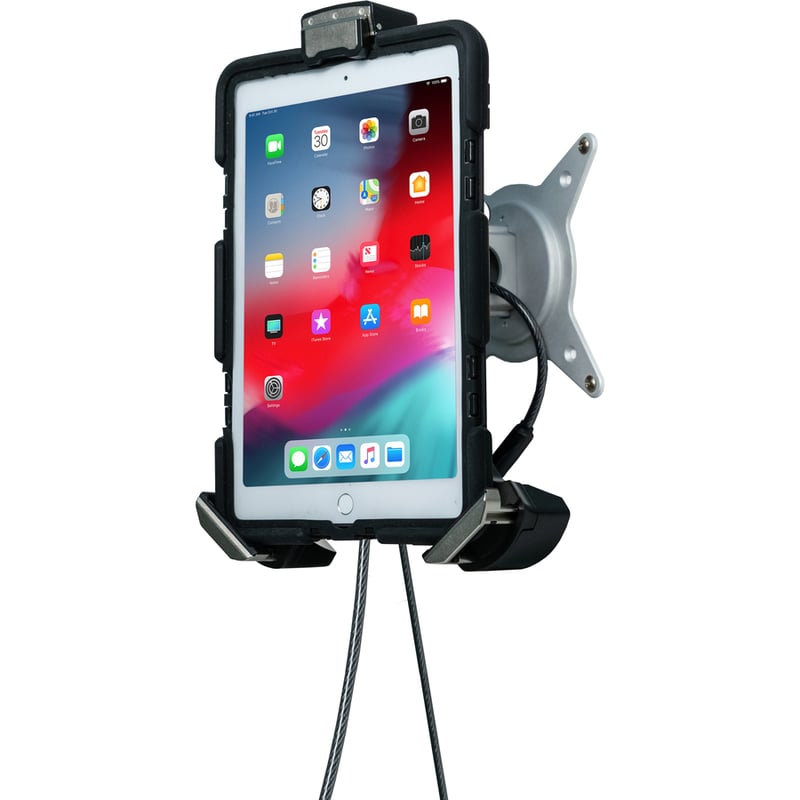 CTA Digital Tri-Grip Tablet Security Clasp with Quick-Connect VESA Mount for 7-13 inch tablets, including iPad 10.2-inch (7th/ 8th/ 9th Gen.) - Thumbnail 5