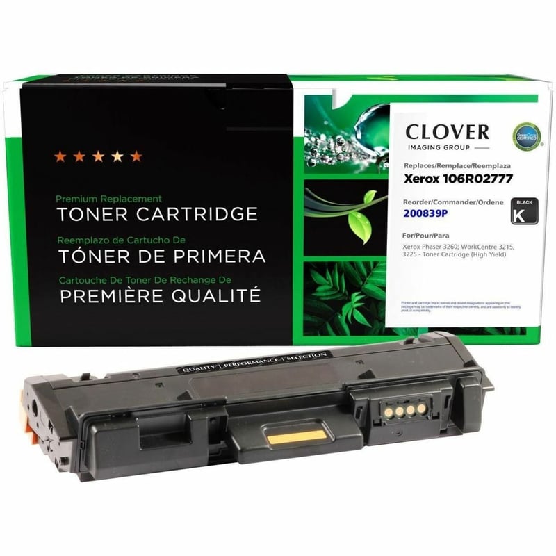 Clover Imaging Remanufactured High Yield Toner Cartridge for Xerox 106R02777 - Thumbnail 1