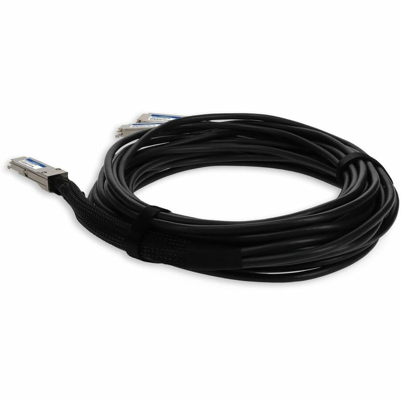 AddOn Arista Networks® to Mellanox® MCP7H50-V003R26-AO Compatible TAA Compliant 200GBase-CU QSFP56 to 2xQSFP56 Direct Attach Cable (Passive Twinax, 3m, LSZH) - Thumbnail 3