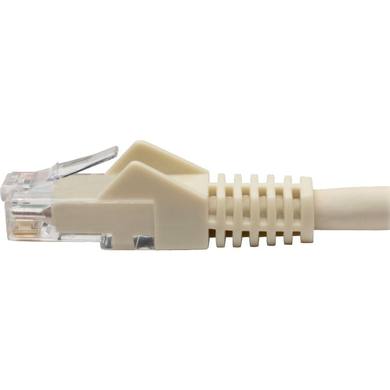 Eaton Tripp Lite Series Cat6 Gigabit Snagless Molded (UTP) Ethernet Cable (RJ45 M/M), PoE, White, 6-in. (15.24 cm) - Thumbnail 5