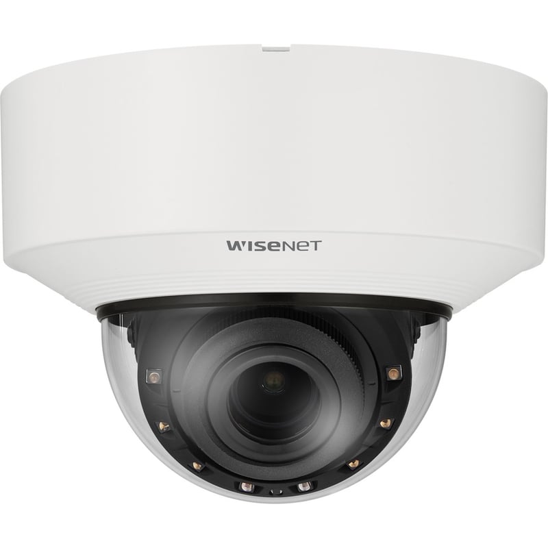 Wisenet XNV-8083R 6 Megapixel Outdoor Network Camera - Color - Dome - White - TAA Compliant - Thumbnail 2