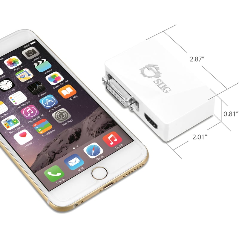 SIIG USB 3.0 to HDMI/DVI Dual Display Adapter - Thumbnail 3