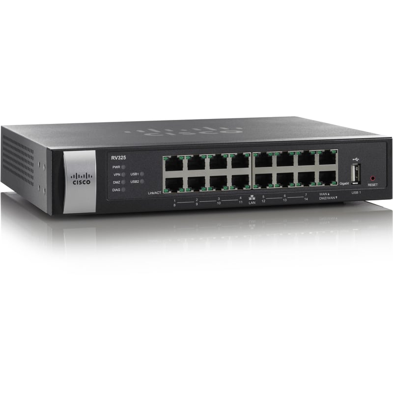 Cisco RV325 Dual WAN VPN Router - Thumbnail 1