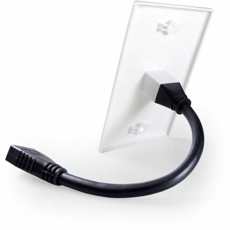 Comprehensive HDMI Wallplate 1 Port Pigtail - Thumbnail 2