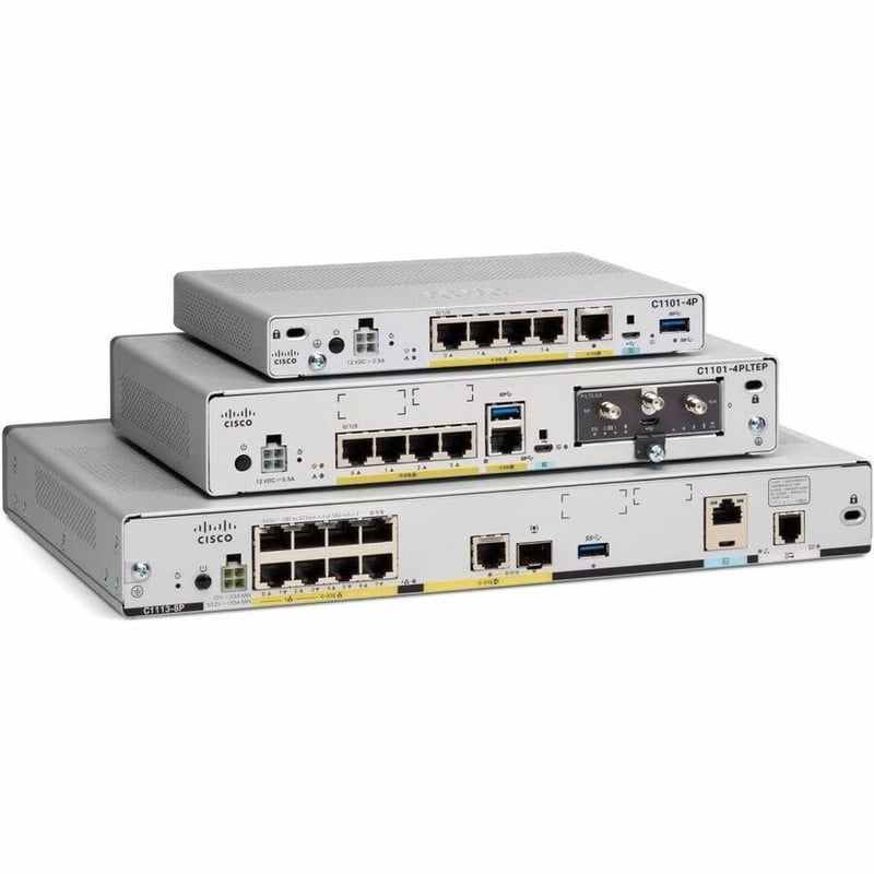 Cisco C1101-4PLTEP Router - Thumbnail 4