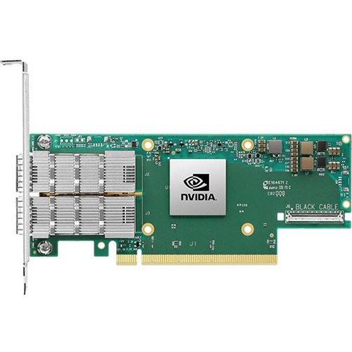 MELLANOX CONNECTX-6 PCIE 4.0 X16 NETWORK ADAPTER 200GB ETHERNET - Thumbnail 1