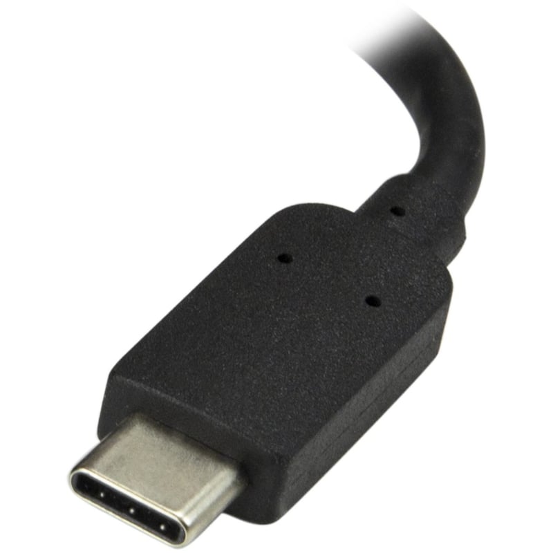 StarTech.com USB C to HDMI 2.0 Adapter 4K 60Hz with 60W Power Delivery Pass-Through Charging - USB Type-C to HDMI Video Converter - Black - Thumbnail 3