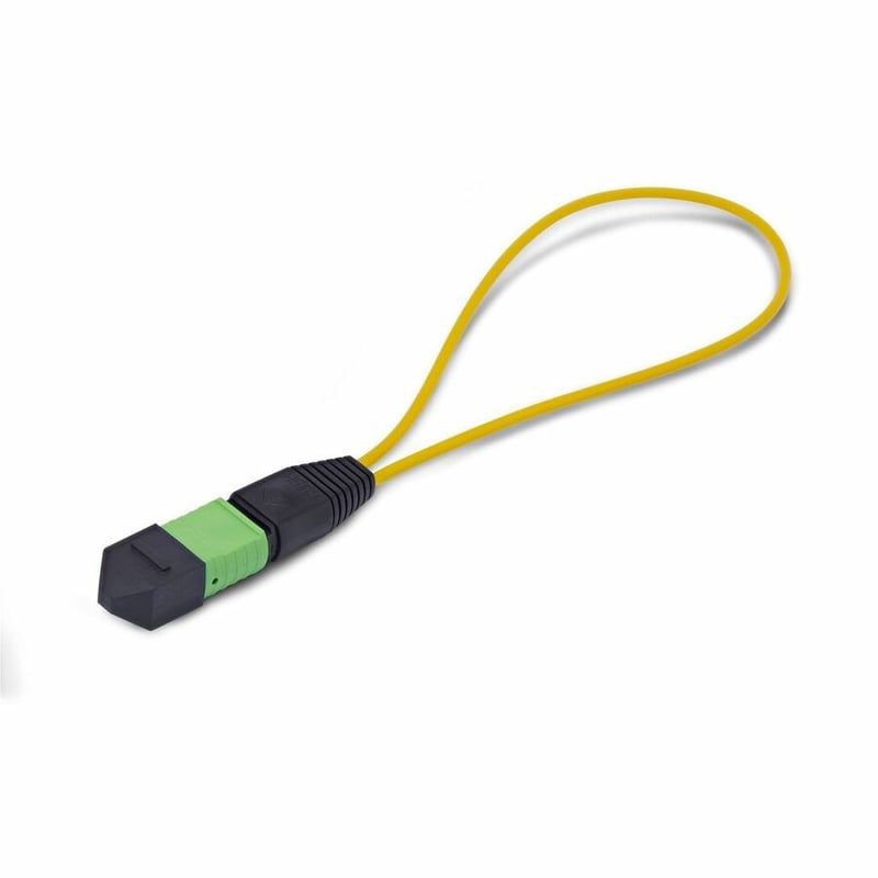 MPO LOOPBACK PLUG SINGLE MODE MPO-12 MALE LOOPBACK ADAPTER - Thumbnail 2