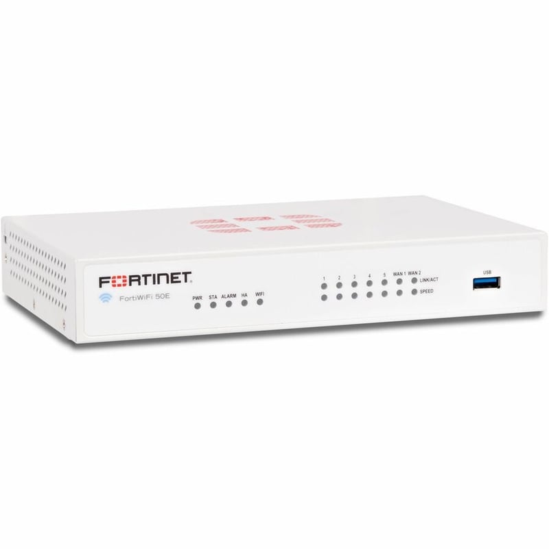 Fortinet FortiWifi FWF-50E Network Security/Firewall Appliance - Thumbnail 2