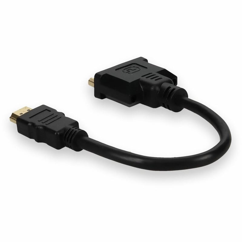 HDMI 1.3 Male to DVI-D Dual Link (24+1 pin) Female Black Adapter For Resolution Up to 2560x1600 (WQXGA) - Thumbnail 3