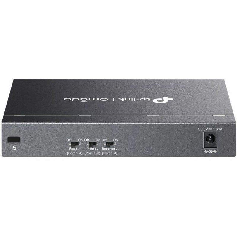 OMADA 6-PORT SWITCH 4-PORT POE+ OMADA 6-PORT SWITCH W/4-PORT POE+ - Thumbnail 2