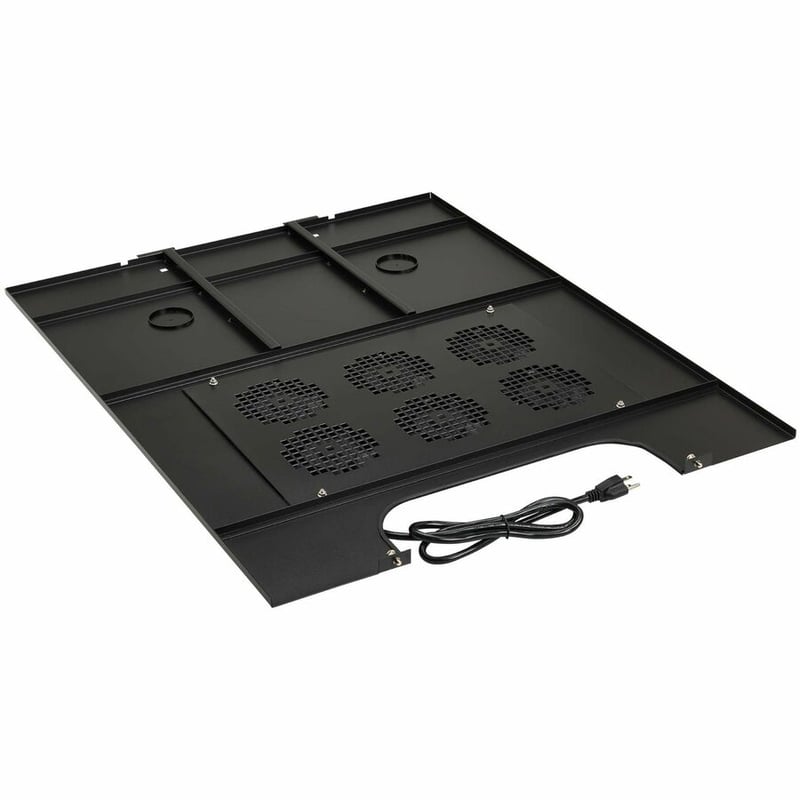 Eaton Tripp Lite Series SmartRack Roof-Mounted Fan Panel for Wide Rack Enclosure Cabinets - 6 120V Fans, 630 CFM, 5-15P Plug - Thumbnail 4