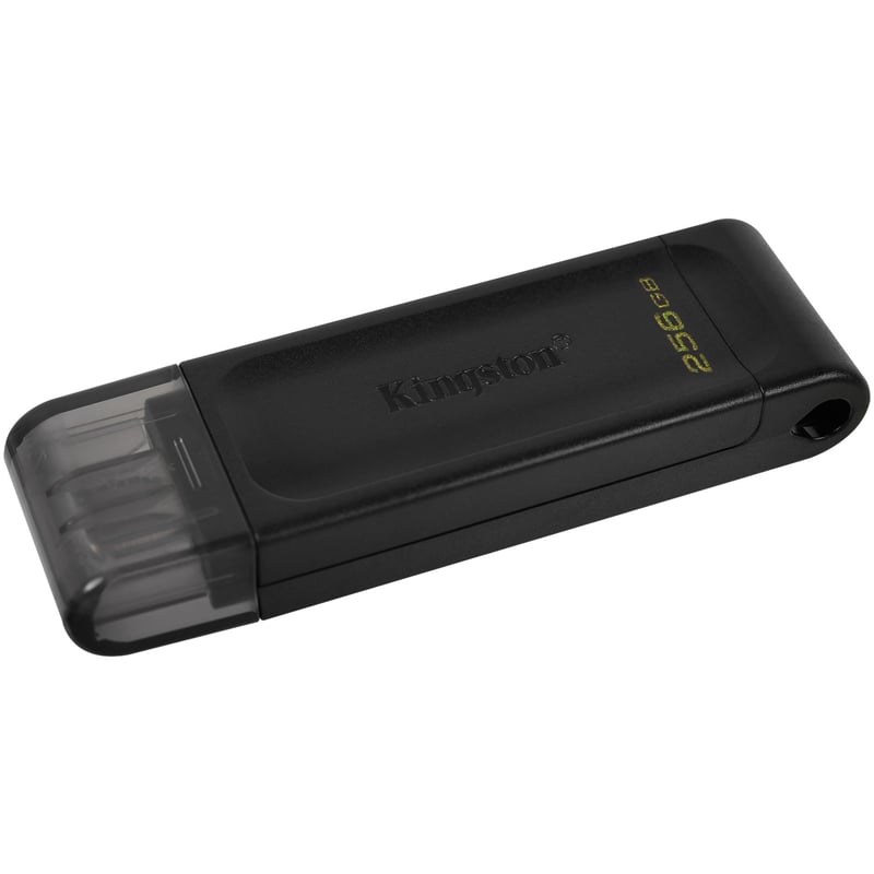 Kingston DataTraveler 70 256GB USB 3.2 (Gen 1) Type C Flash Drive - Thumbnail 1