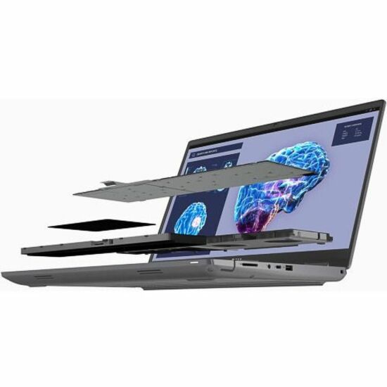 Dell Precision 7000 7680 16" Mobile Workstation - Full HD Plus - 1920 x 1200 - Intel Core i7 13th Gen i7-13850HX Icosa-core (20 Core) - 32 GB Total RAM - 512 GB SSD - Gray