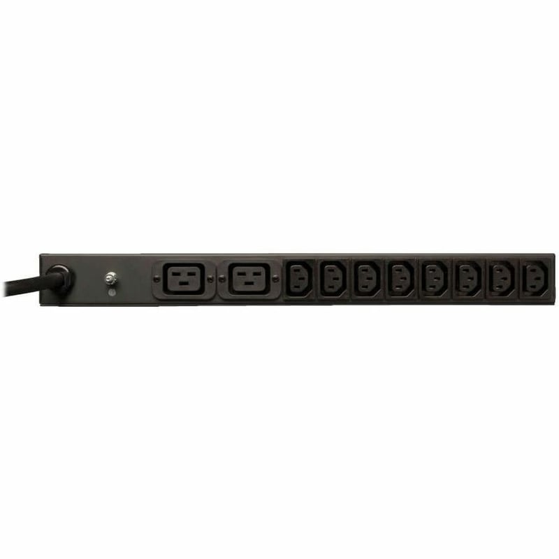 Tripp Lite by Eaton PDU 3.8kW Single-Phase 208/240V Basic PDU 14 Outlets (12 C13 & 2 C19) NEMA L6-20P Input 15 ft. (4.57 m) Cord 1U Rack-Mount - Thumbnail 3