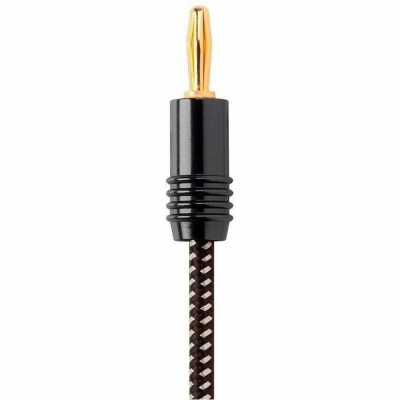 AFFINITY PREMIUM 14AWG BRAIDED SPEAKER WIRE WITH GOLD PLATED BANANA PLUG CONNECT - Thumbnail 4