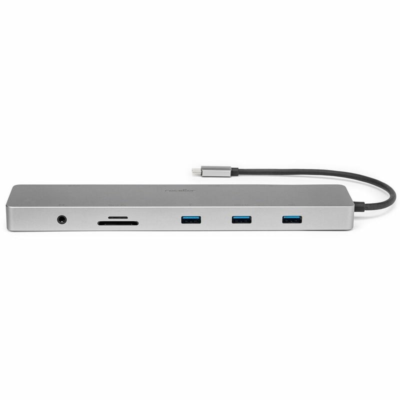 Rocstor Type-C 10-in-1 Dual Displays Portable Dock with Type-C Video - Thumbnail 5